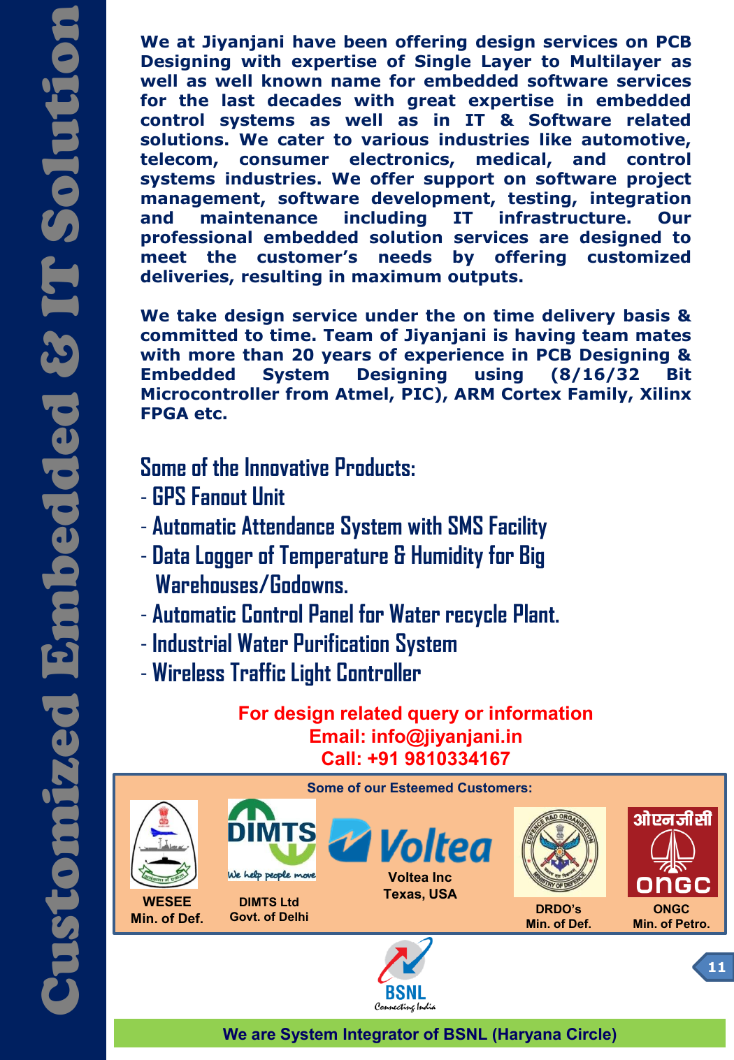 Customized IT solutions